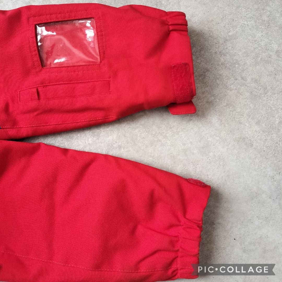 美品 PHENIX デモモデル スキーウェア 上下 150 赤青 ジュニア男の子