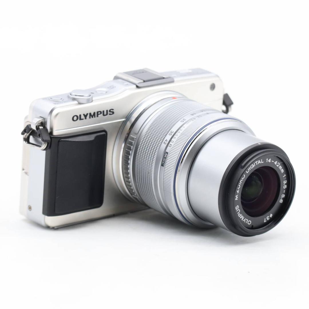 美品 オリンパス ミラーレス一眼 PEN mini E-PM2 レンズキット