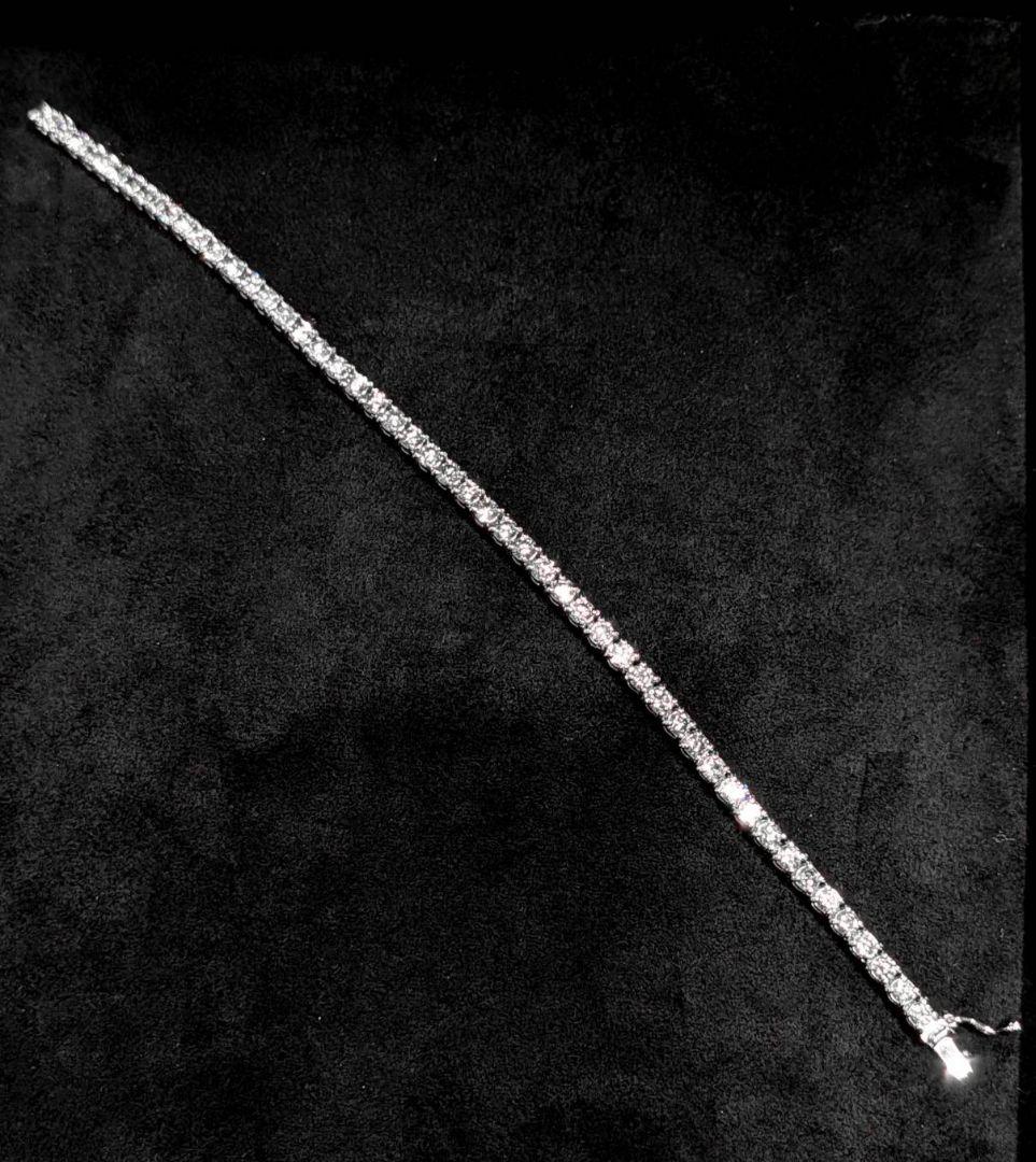 豪華　5ct テニスブレス　Pt950　ダイヤモンド　プラチナ