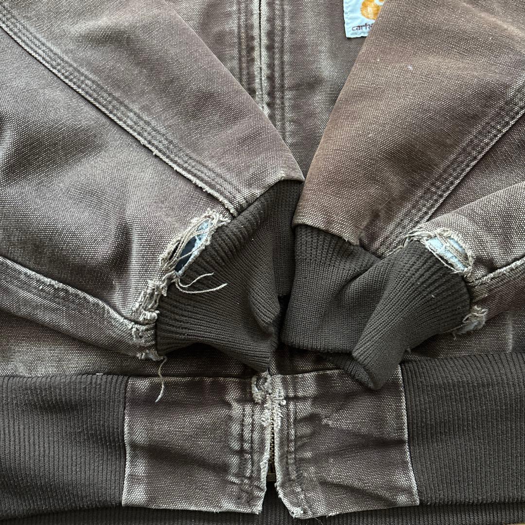 Carharttアクティブジャケット ブラウン XLサイズ