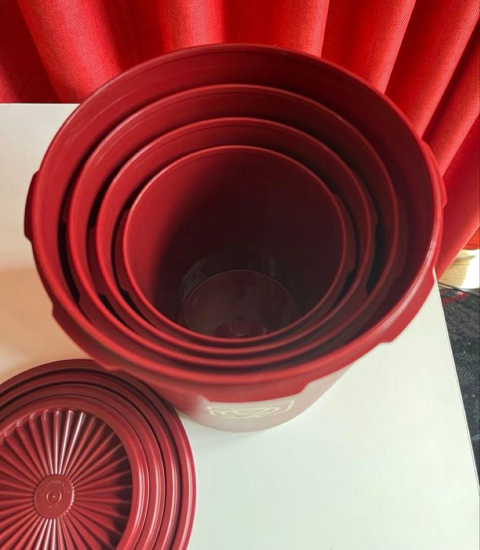 未使用　ヴィンテージ　タッパーウェア マキシデコレーター ミッドセンチュリー