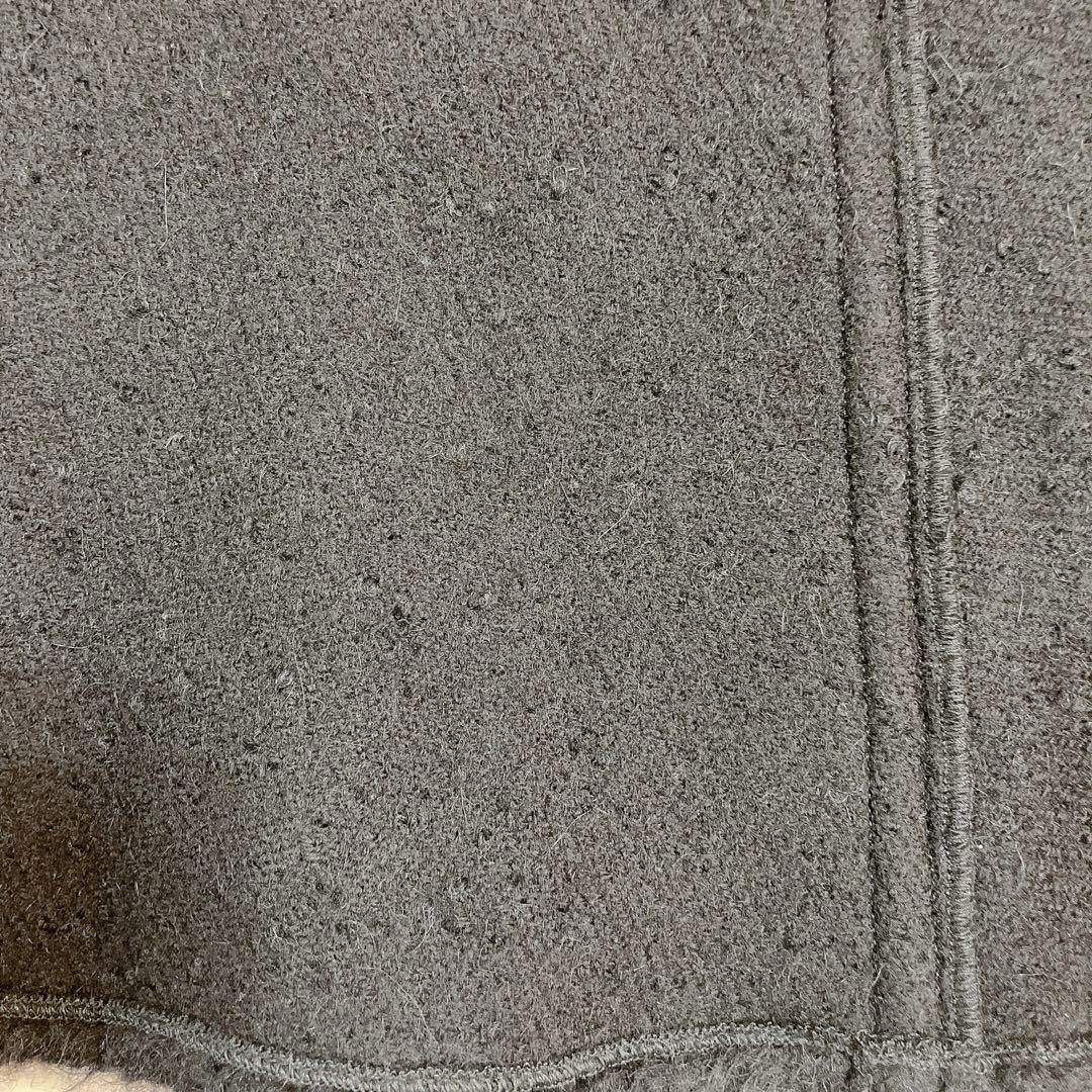 ETRO エトロ ポンチョコート アルパカ混 ウール ロゴボタン