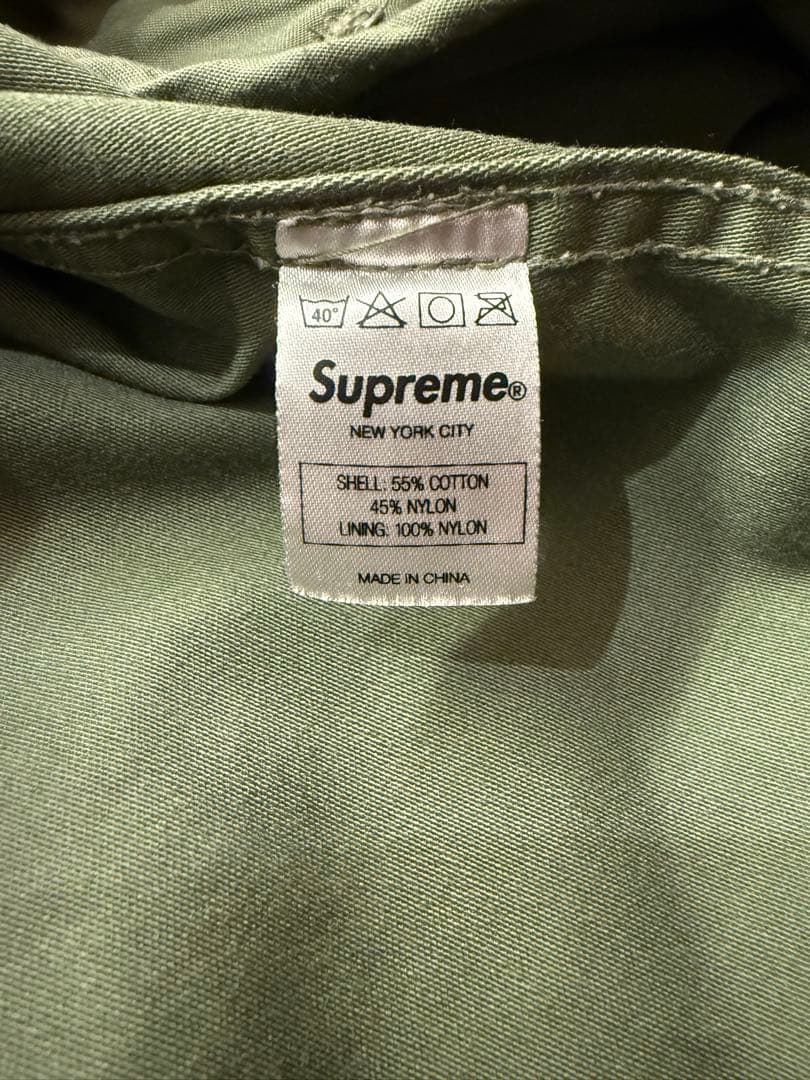 希少 Supreme Fishtail Parka 09AW S ライナー付