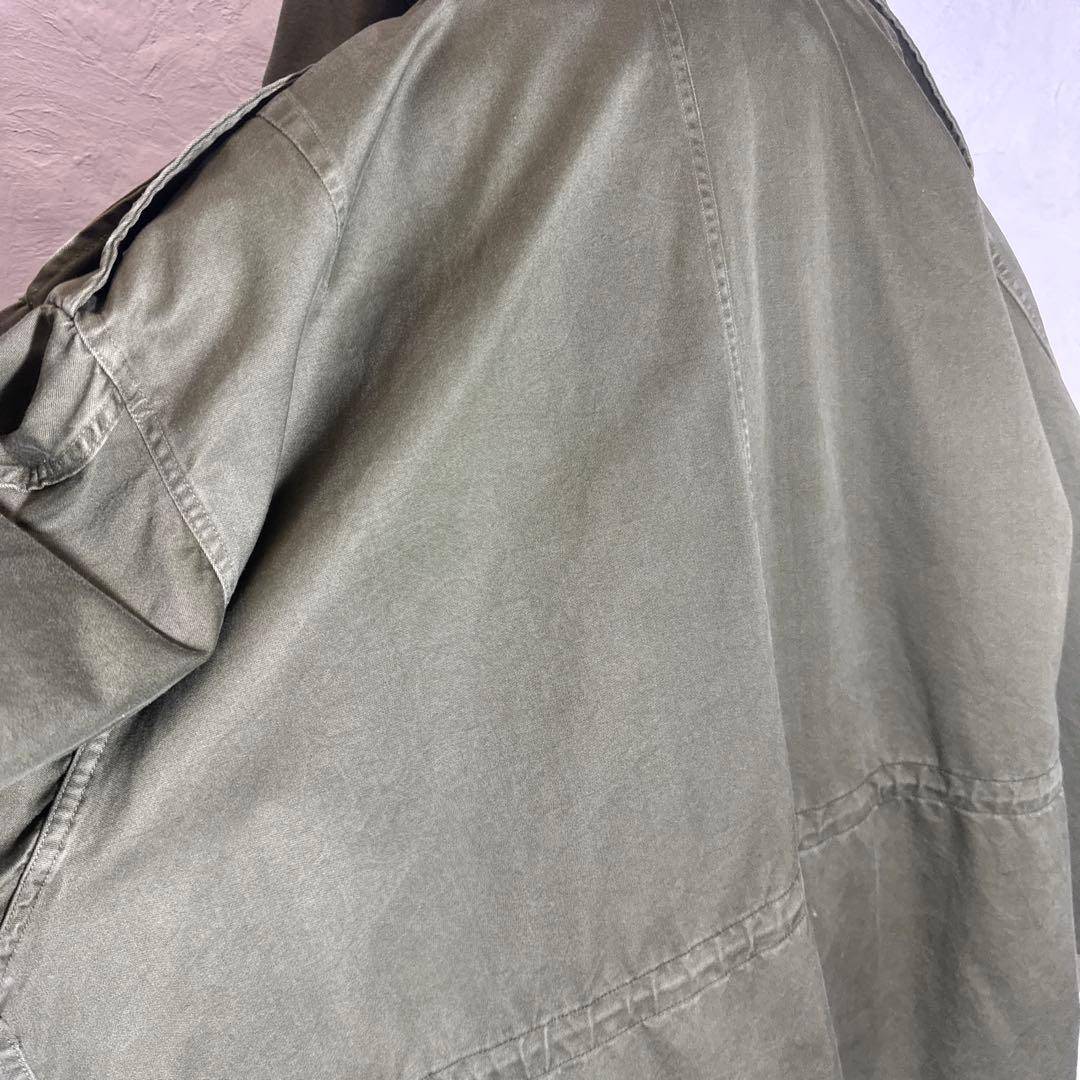 M-51 コットン100 アルミジップ　ボタン　紐　オリジナル　美品