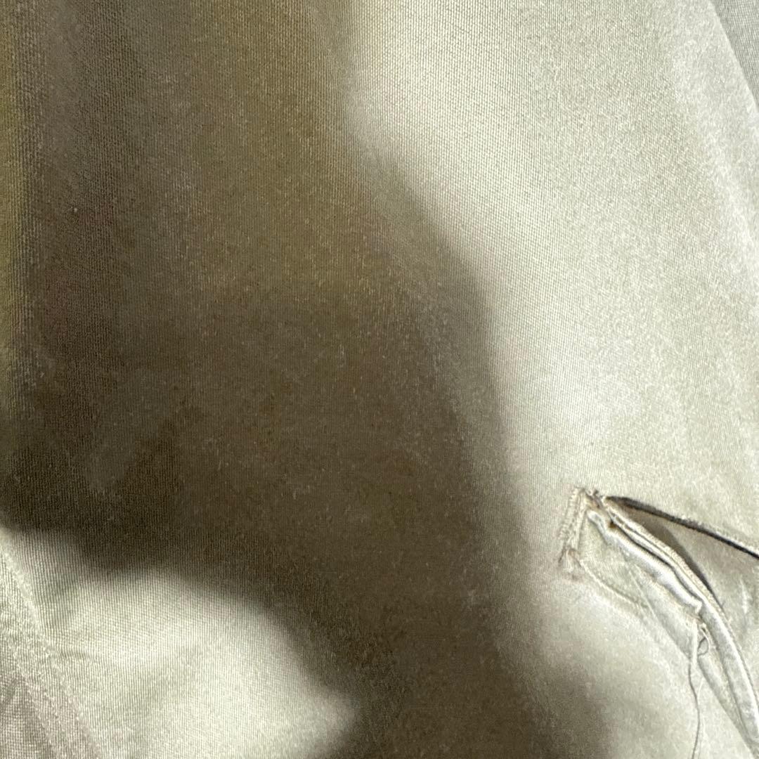 M-51 コットン100 アルミジップ　ボタン　紐　オリジナル　美品