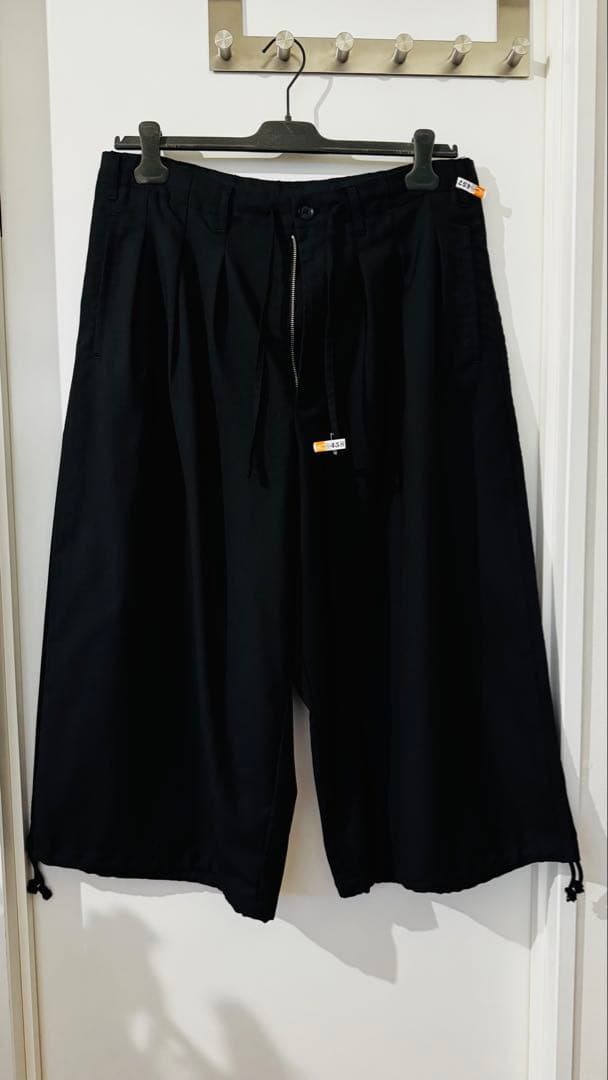 【美品】Ground Y｜ウールポリエステルギャバジンバルーンパンツ