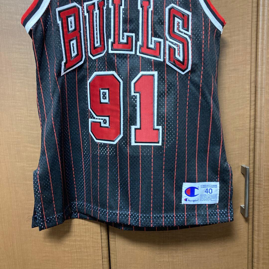 NBA ブルズ デニス・ロッドマン 50周年記念 オーセンティック