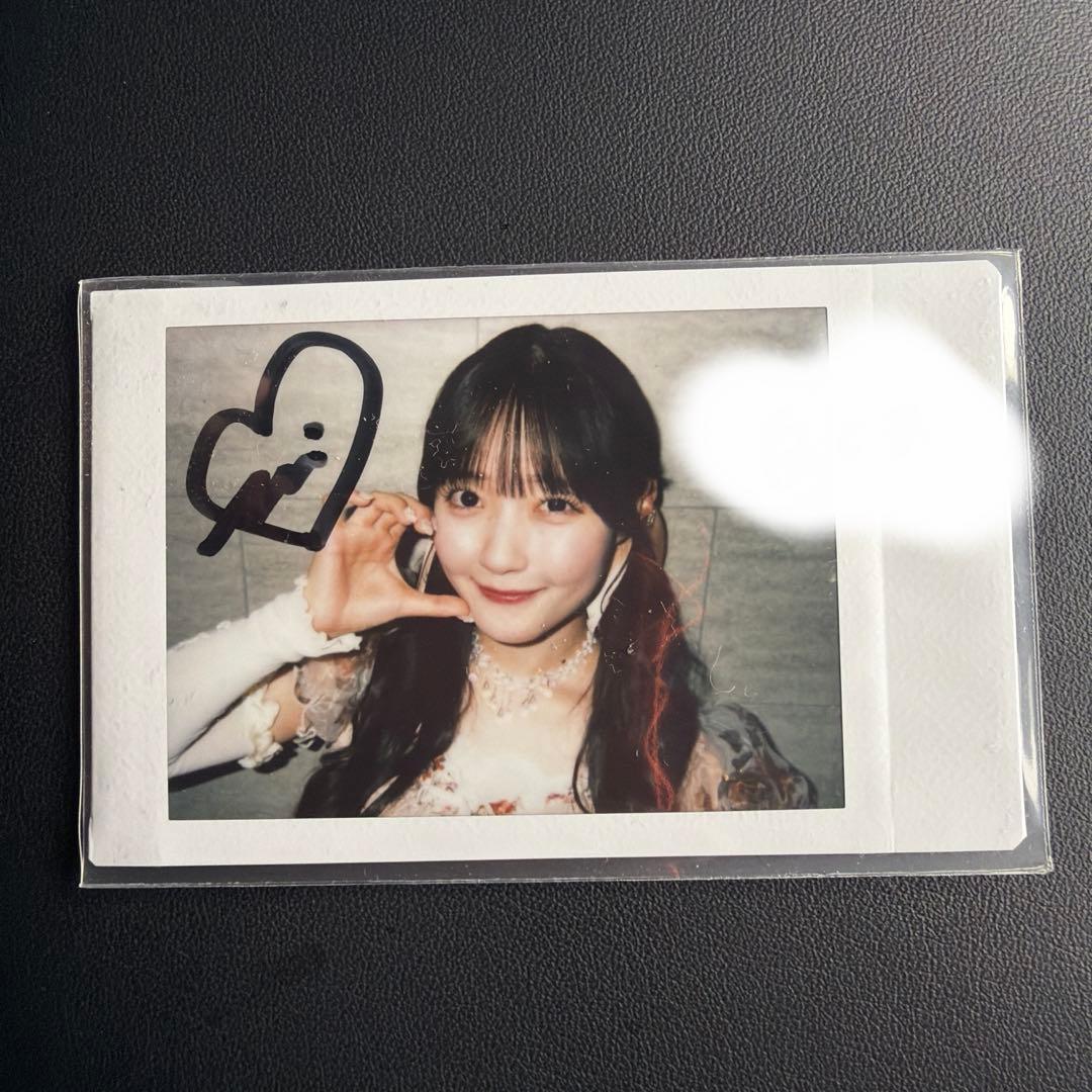 CUTIE STREET 川本笑瑠 オンライン特典会 直筆サイン入り チェキ