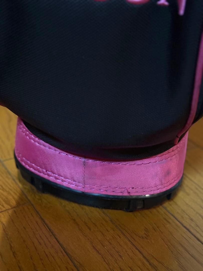 DANCE WITH DRAGON ゴルフバッグ 黒/ピンク