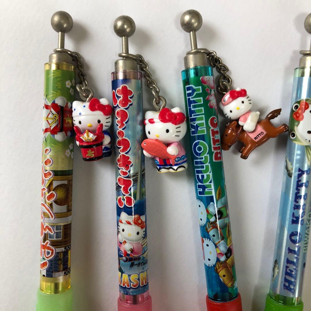 ご当地キティシャープペン8本セット 兵庫 滋賀 三重 富山 石川・金沢