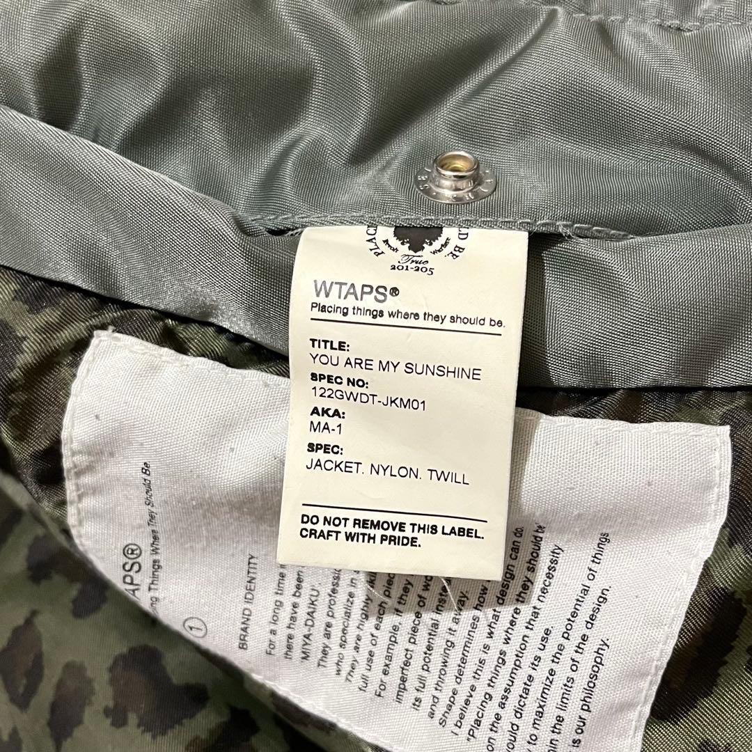 激レア！2012AW WTAPS “MA-1” FLIGHT JACKET