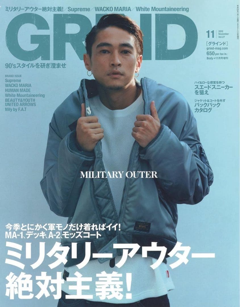 激レア！2012AW WTAPS “MA-1” FLIGHT JACKET