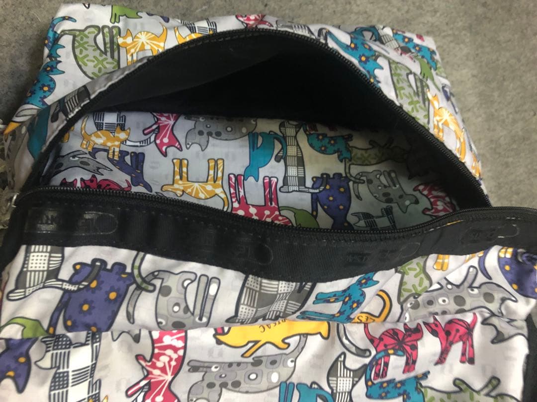 レスポートサック　猫柄リュック