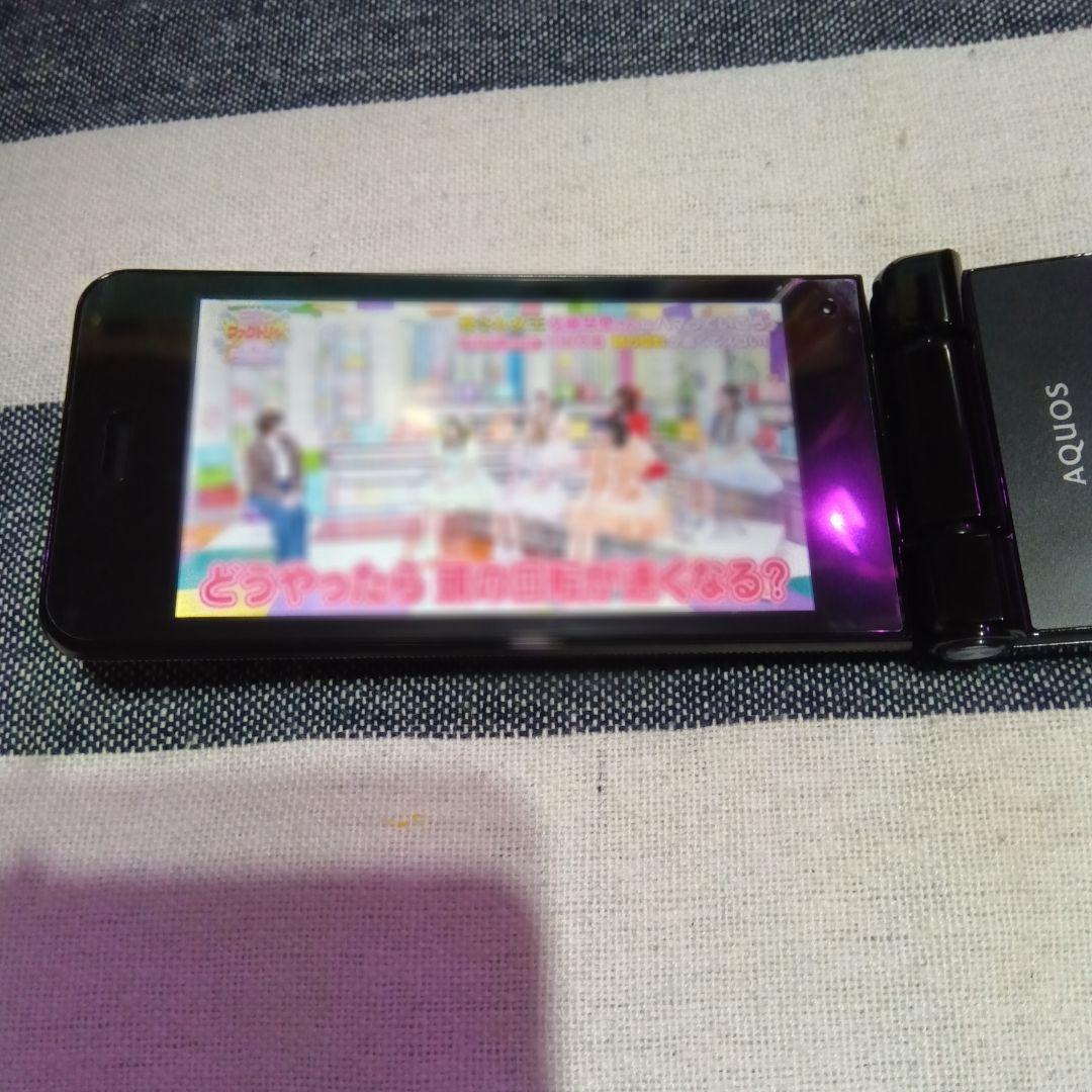 【SIMフリー】Ymobile AQUOSケータイ2 602SH ブラック