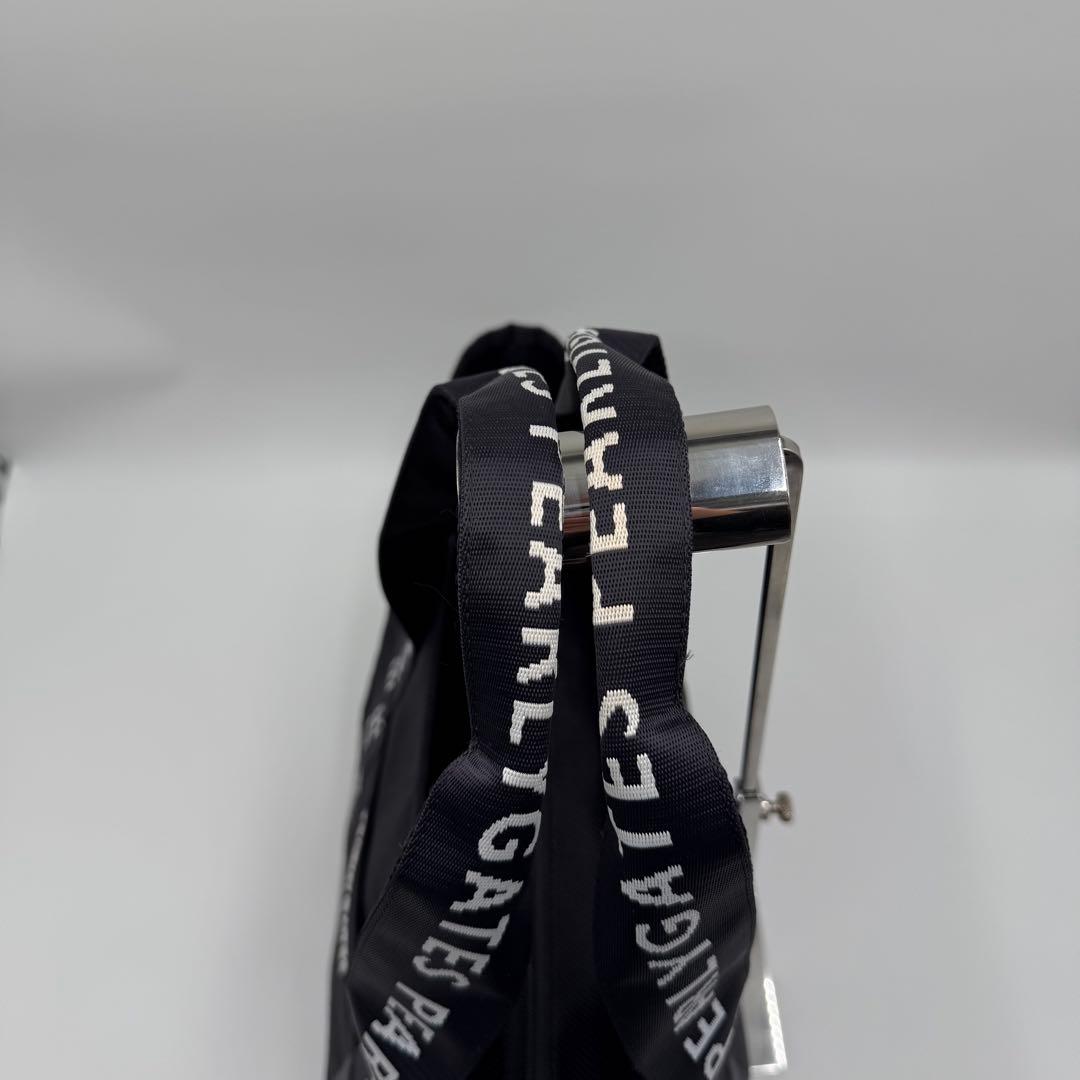 PEARLY GATES ロッカーバッグ 大型 ロゴ 大容量 黒