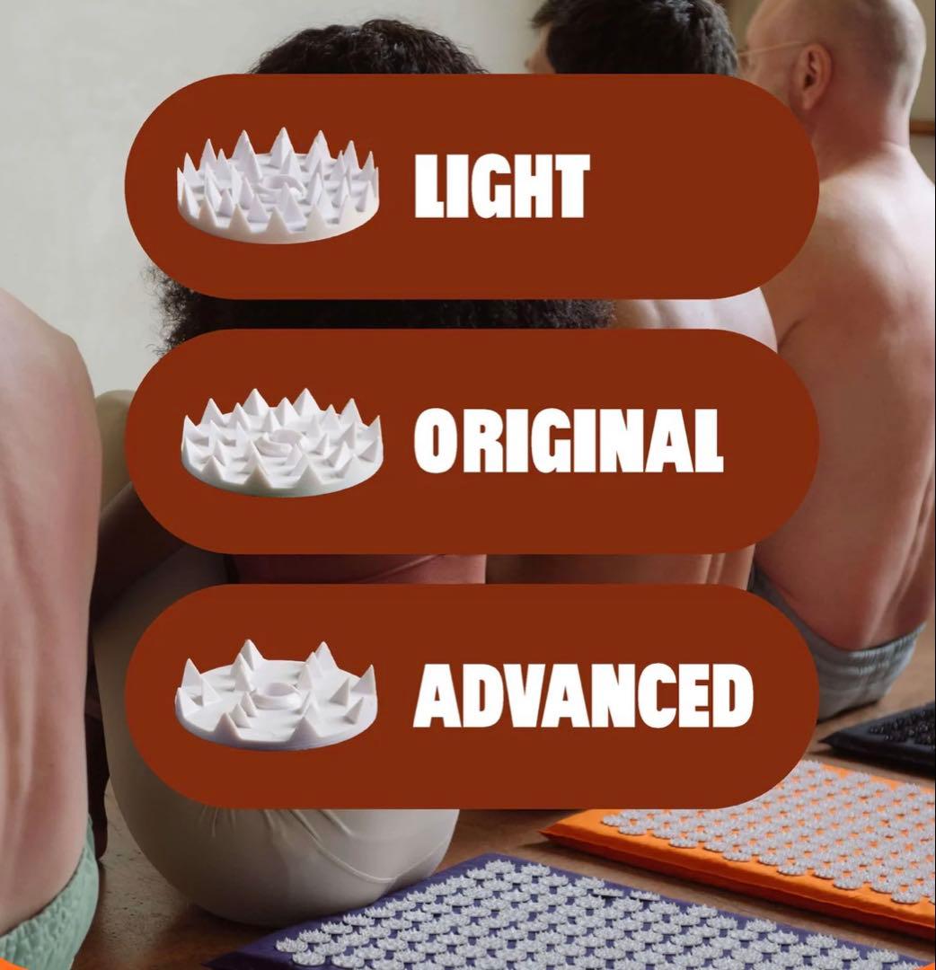 正規品】 シャクティマット&ピロー セット インディゴ レベル3 - メルカリ