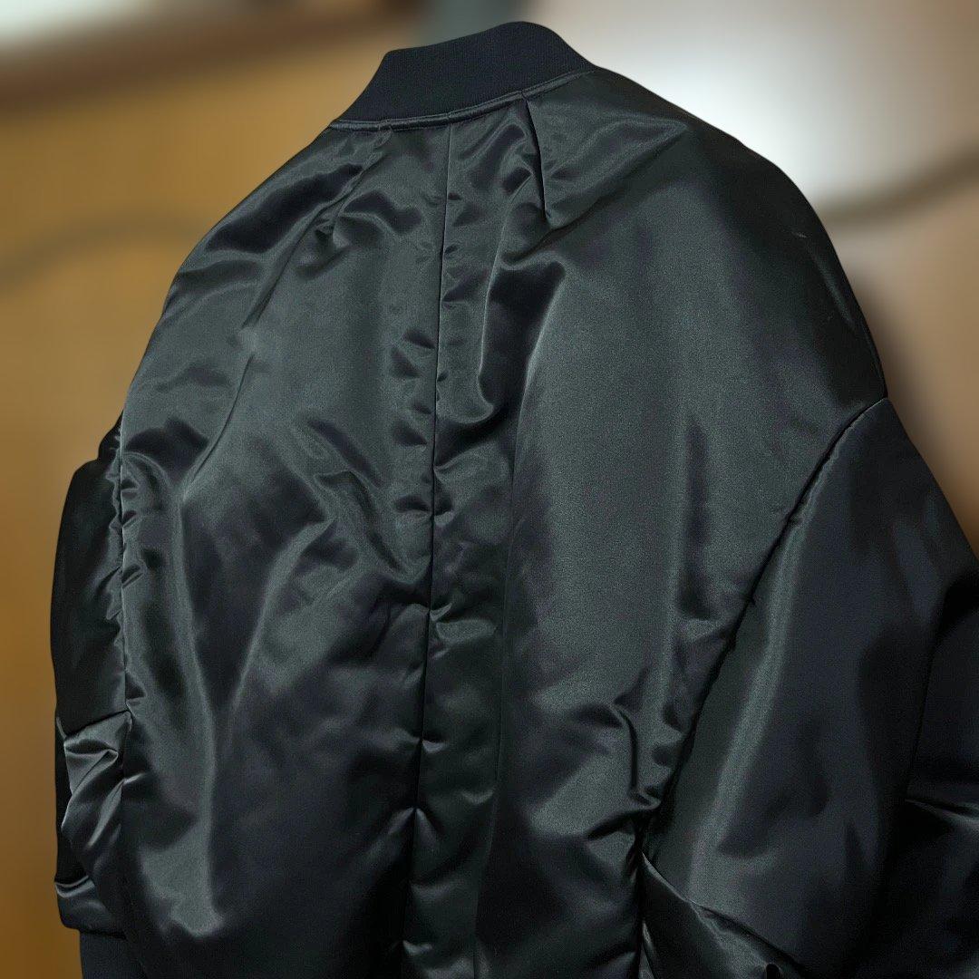 21FW Rick Owens JUMBO PETER FLIGHT 48 黒