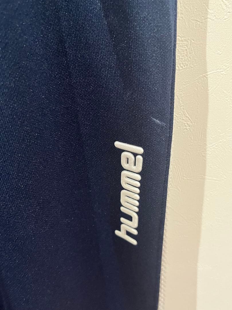 hummel デンマーク代表　ジャケット　ジャージ ー90s セットアップ