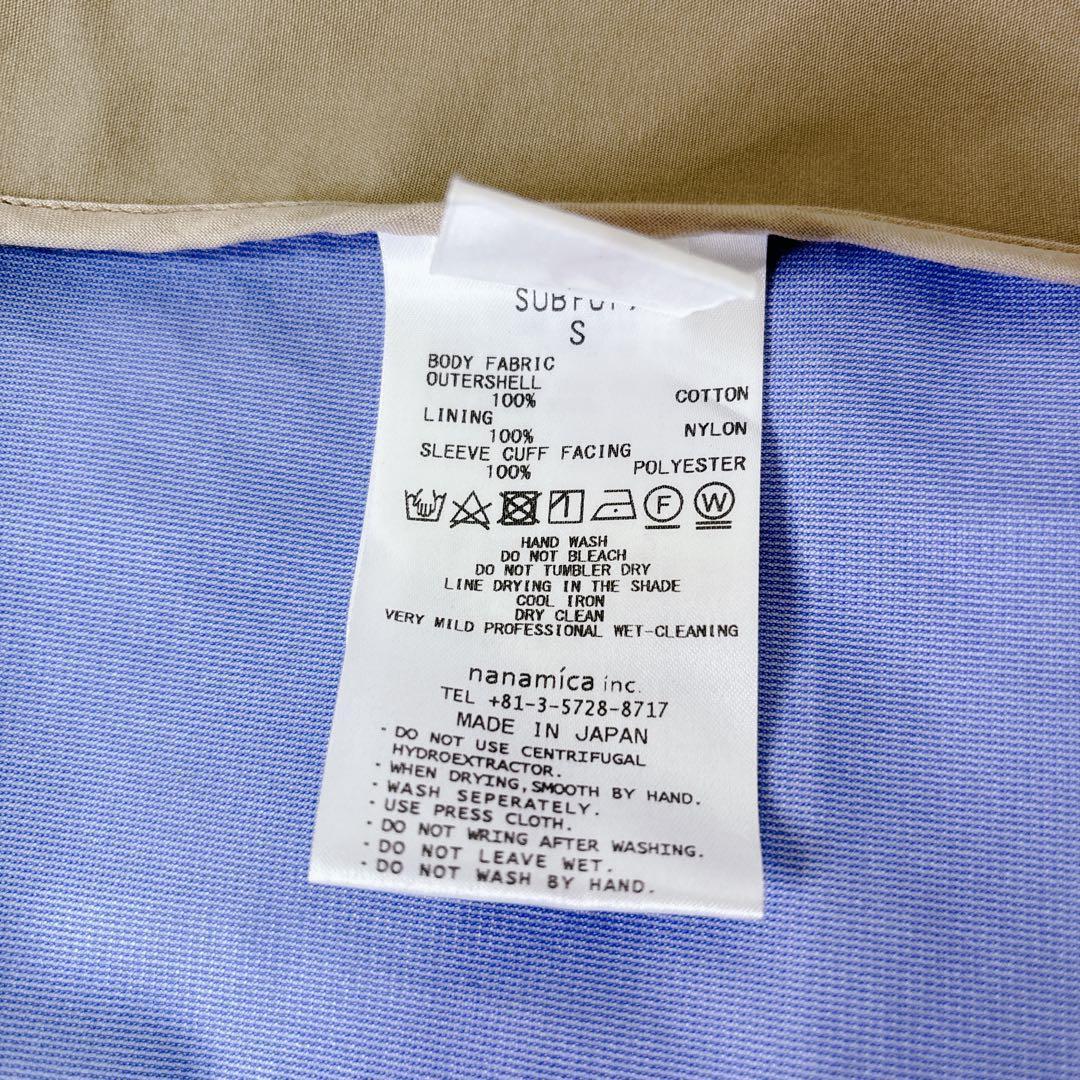 美品　着丈110 nanamica バルマカンコート　GORE-TEX 日本製