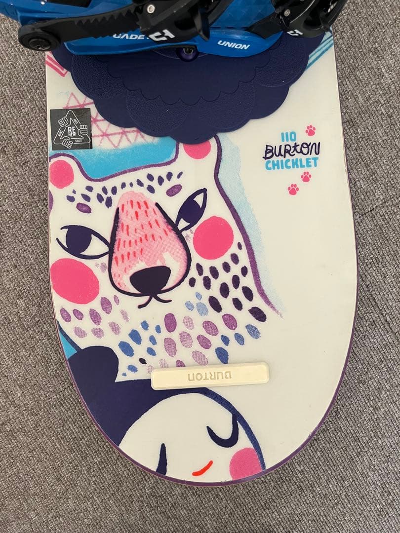 スノーボード Burton CHICKLET110cm UNION CADET xs