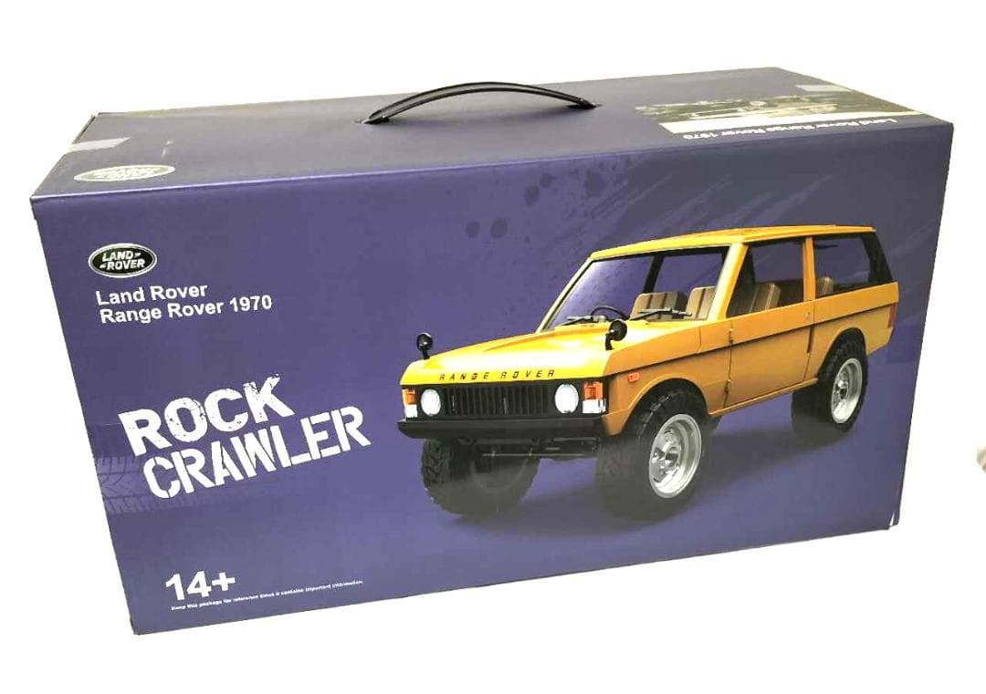 MN 168 1/12 初代レンジローバーSUVラジコンクローラー YELLOW