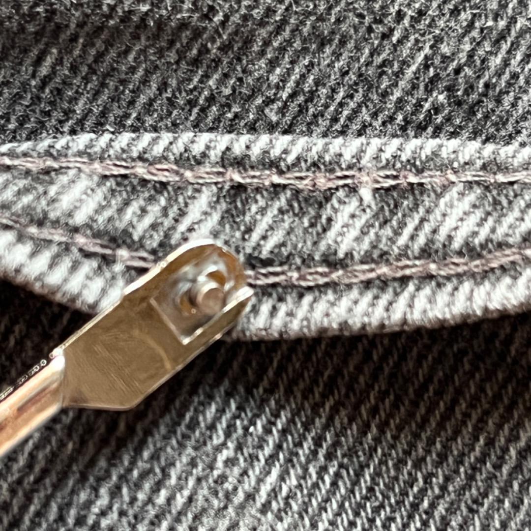 90s USA製 米国製 ブラックデニム リーバイス 550 W32 L32