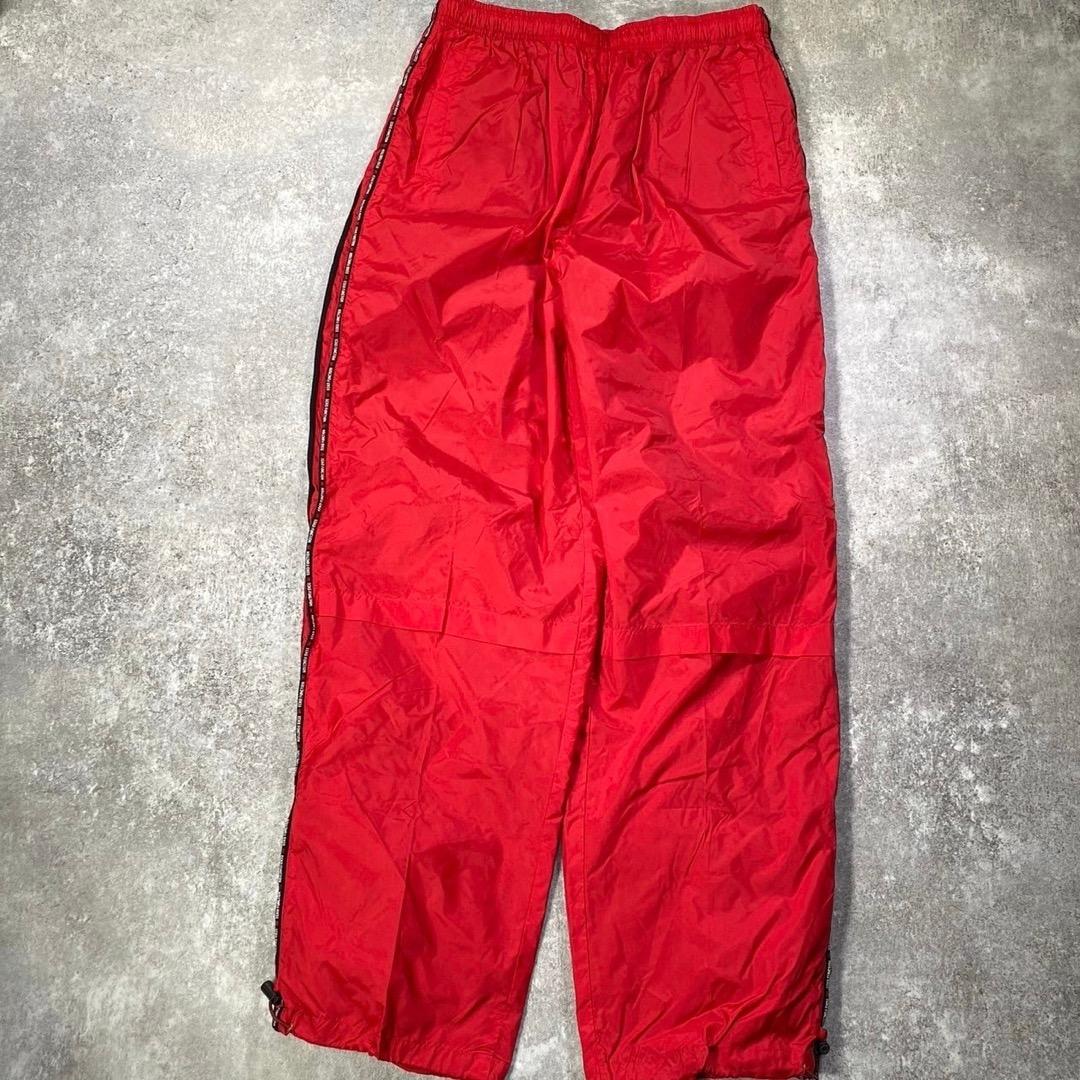 90s ECKO FUNCTION セットアップ ナイロン【XL】レッド