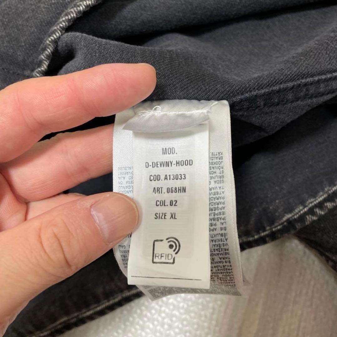 チョコ太郎 DIESEL ディーゼル デニム フード ブルゾン