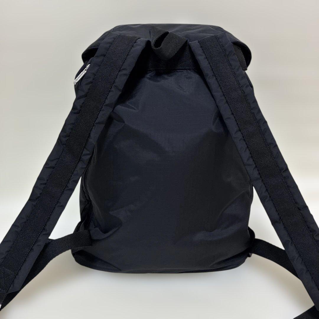 美品 レスポートサック 神崎恵 コラボ 限定品 リュック バックパック ブラック