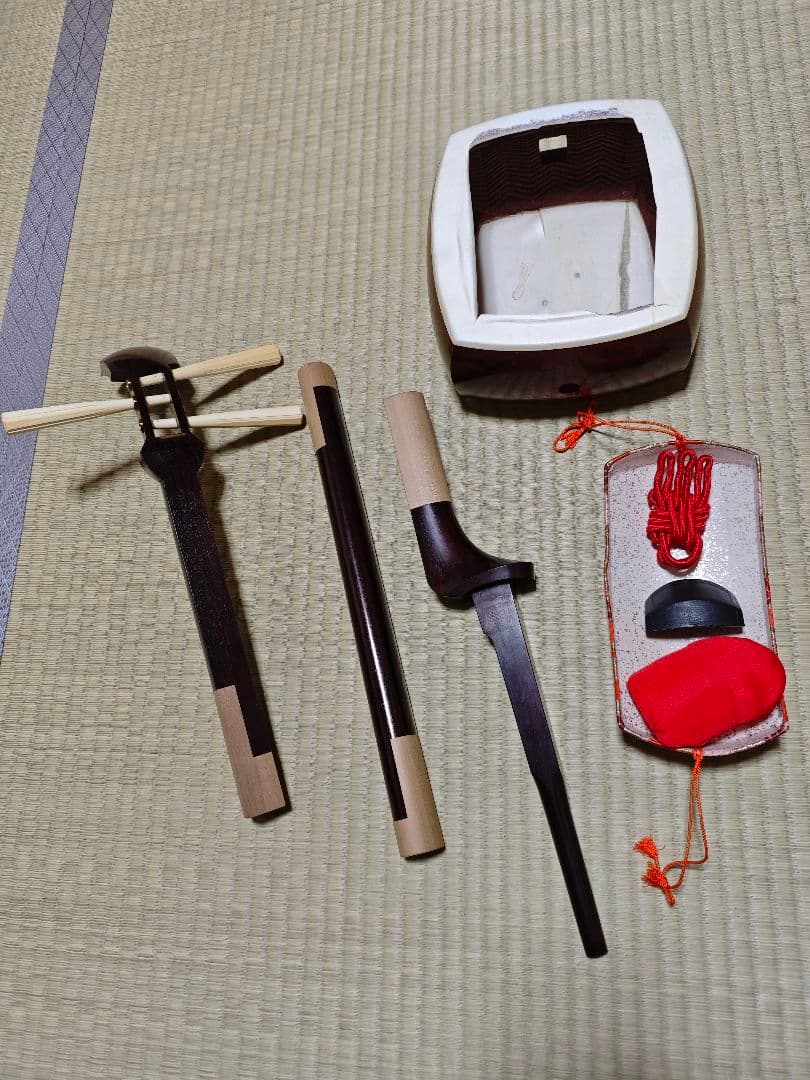 三味線 紅木 高級素材 備品付き