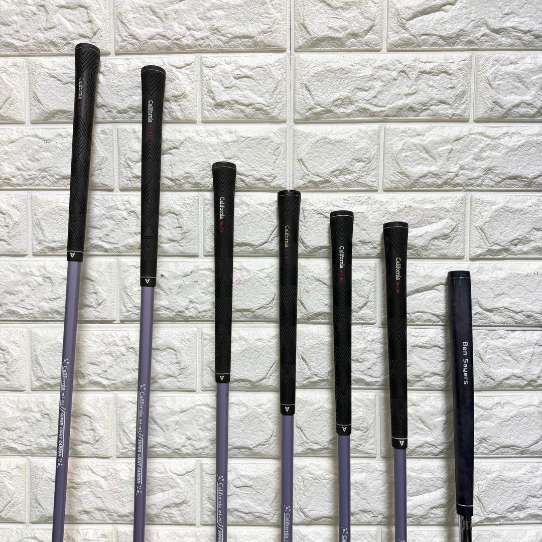 ゴルフセット　初心者応援　レディース　右打ち　ラウンドOK 打感良好　すぐ使える