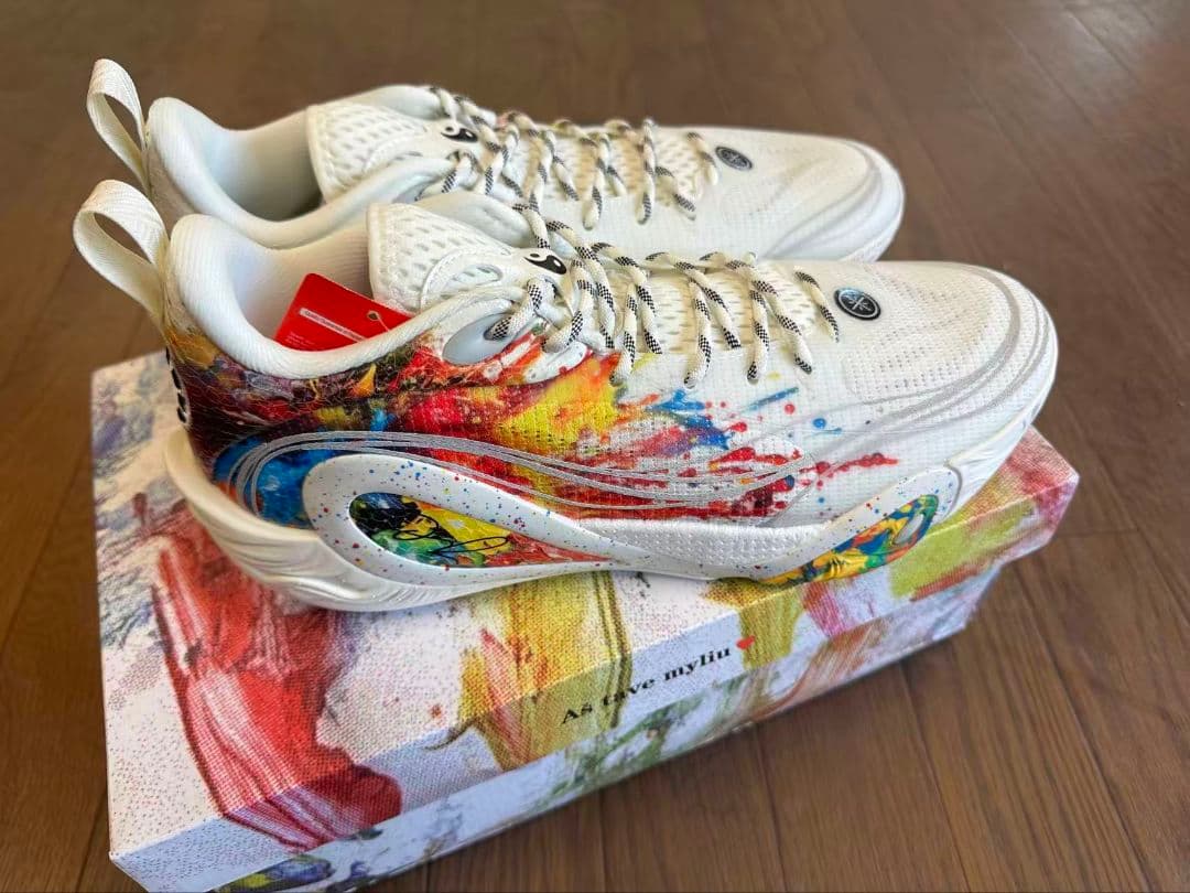 LI−NING Wade Dlo 1\"花火\" ウェイトバッシュ US8.5