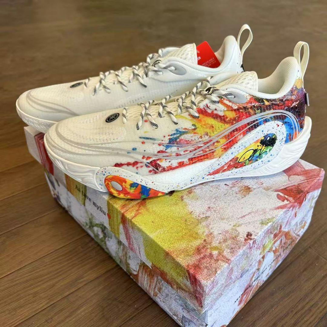 LI−NING Wade Dlo 1\"花火\" ウェイトバッシュ US8.5