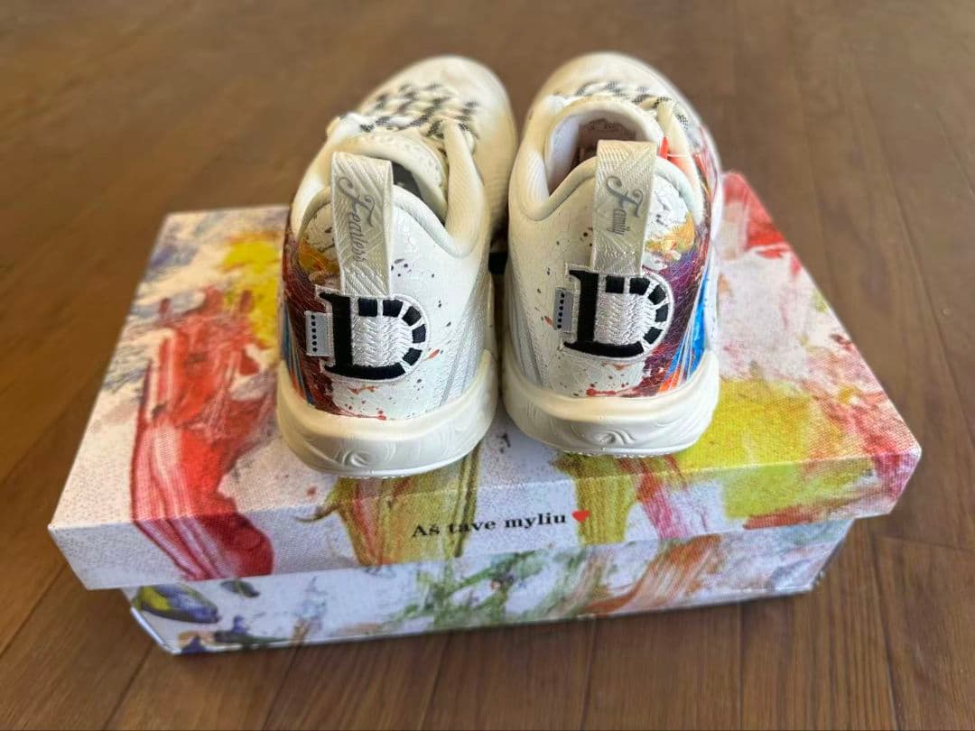 LI−NING Wade Dlo 1\"花火\" ウェイトバッシュ US8.5