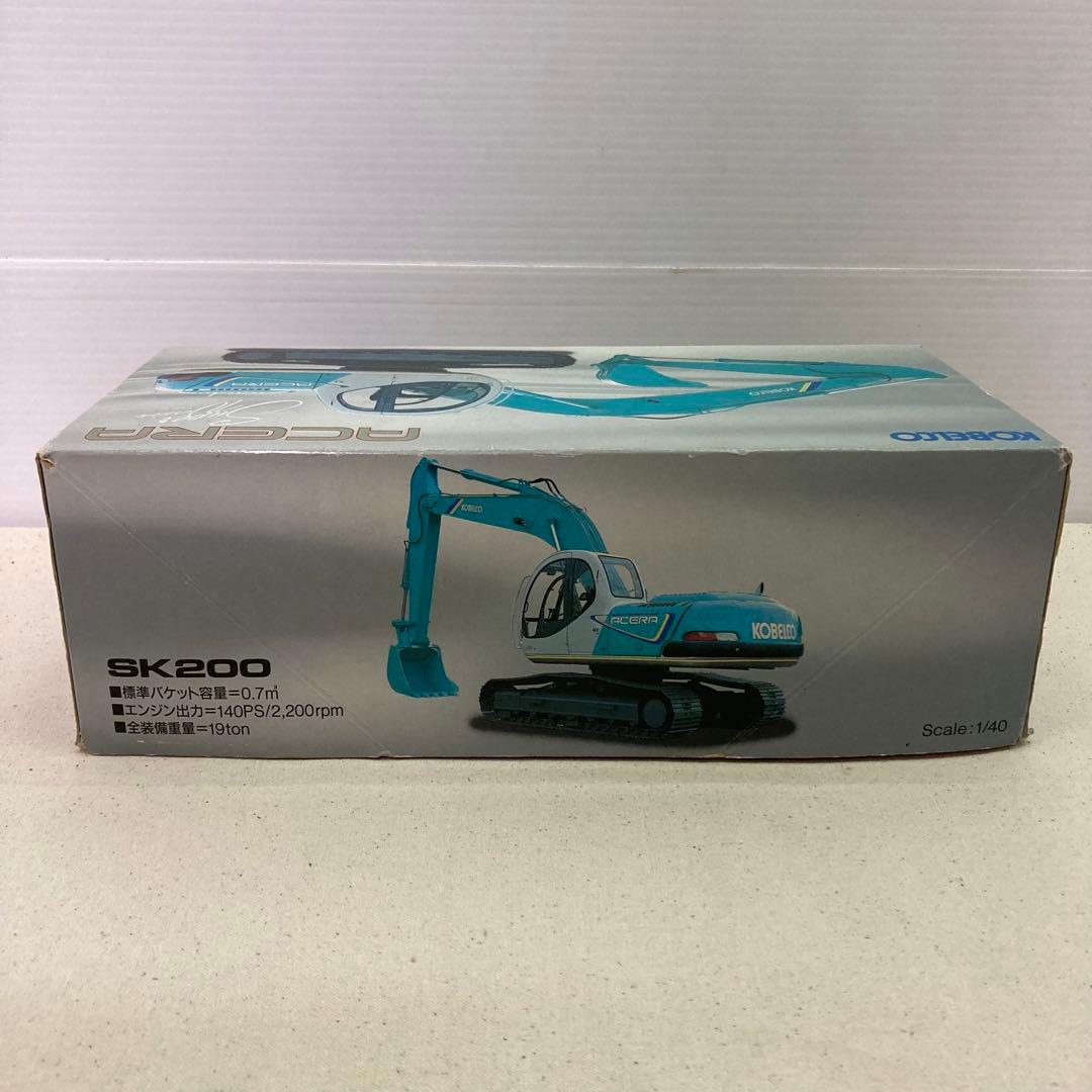 希少☆レア】KOBELCO コベルコ 1/40 ショベルカー ACERA 車 - メルカリ