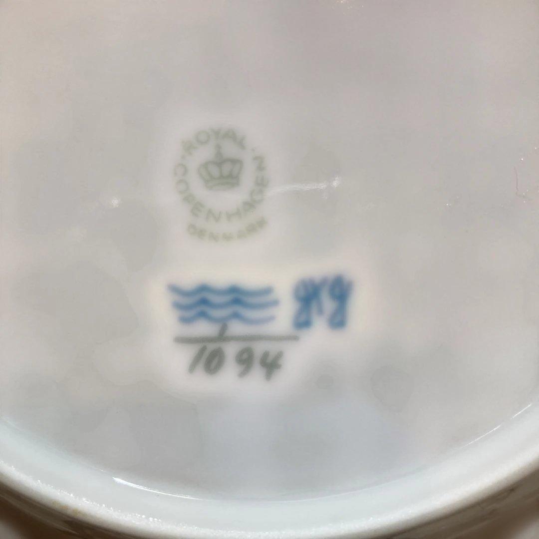 美品☆未使用【デンマーク製】ロイヤルコペンハーゲン　ダブルレースプレート