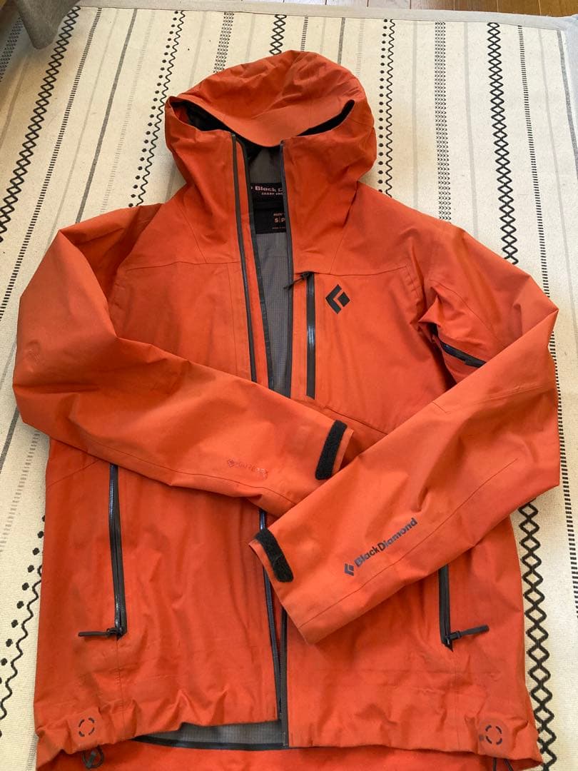 ブラックダイヤモンド　ハードシェル上下Sセット