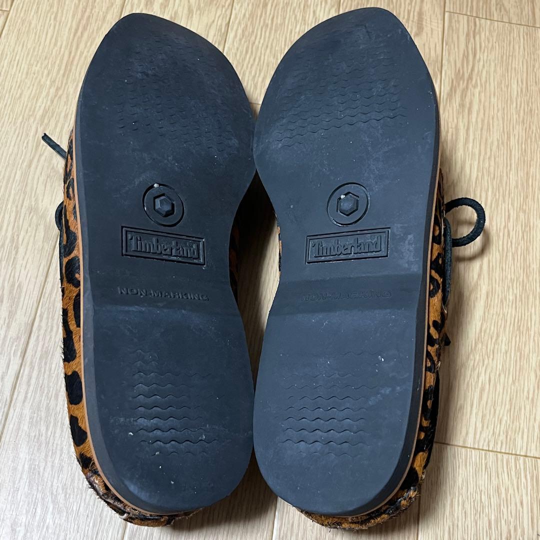 Timberland×WackoMaria ローファー 27.5cm レオパード