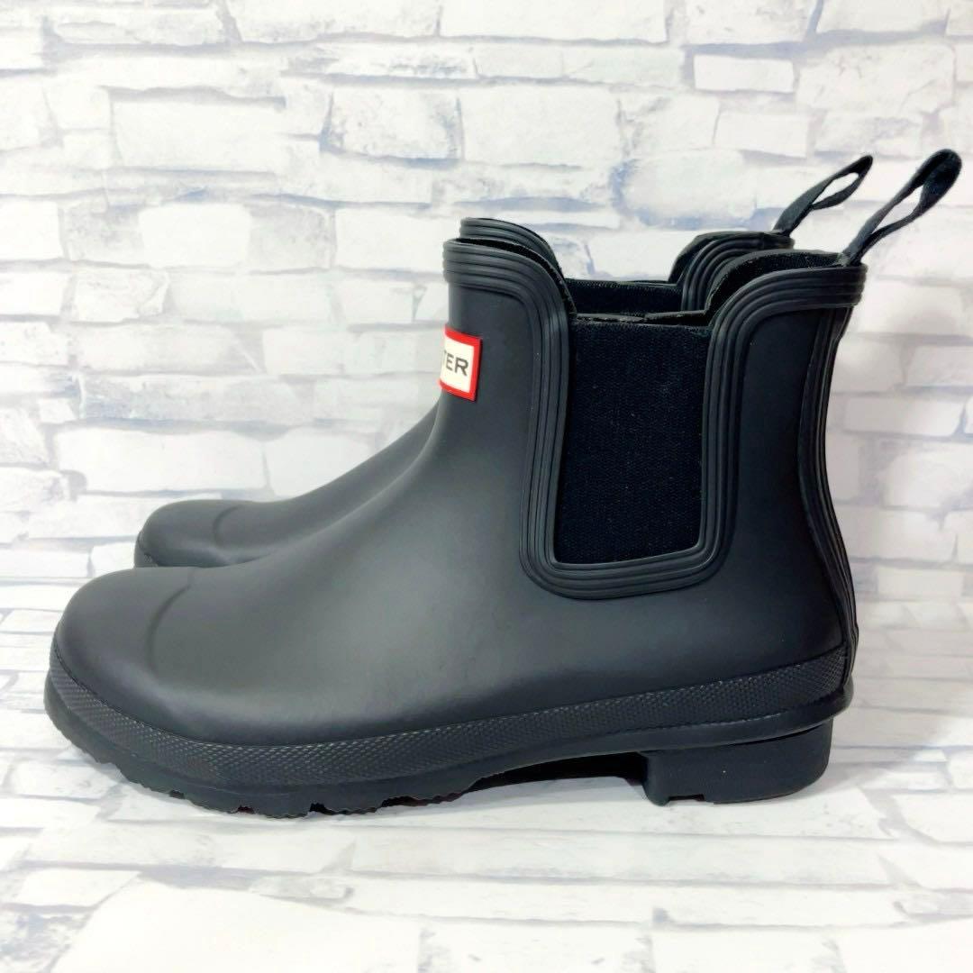 新品 HUNTER ハンター サイドゴア チェルーシー レイン ブーツ 梅雨