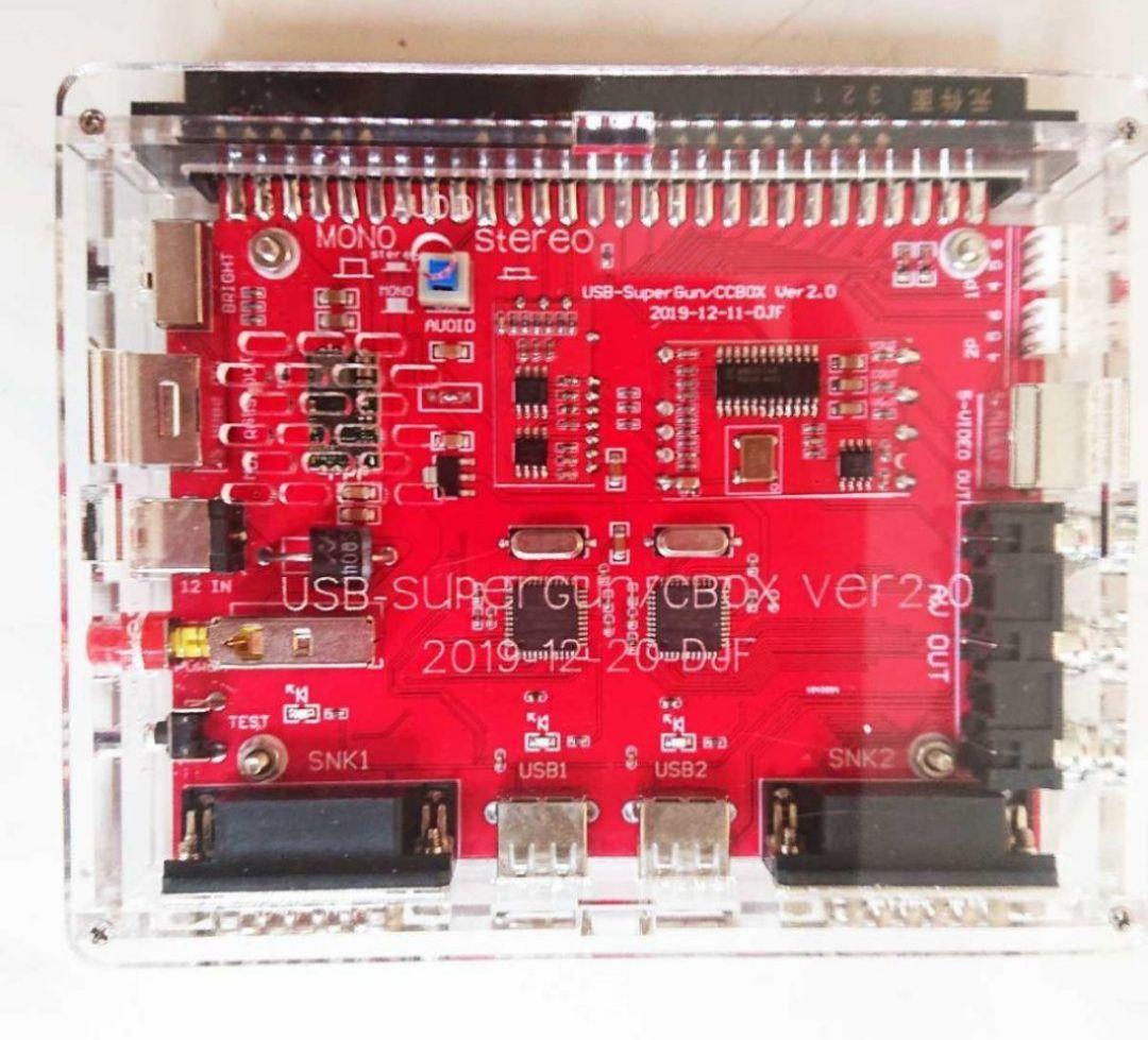 PS3とPS4パッド対応コントロールボックス USB&NEOGEOパッド対応