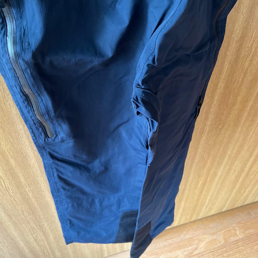 パーマネントユニオン　ビブパンツ　ネイビーオーバーオール スノーボードウェア