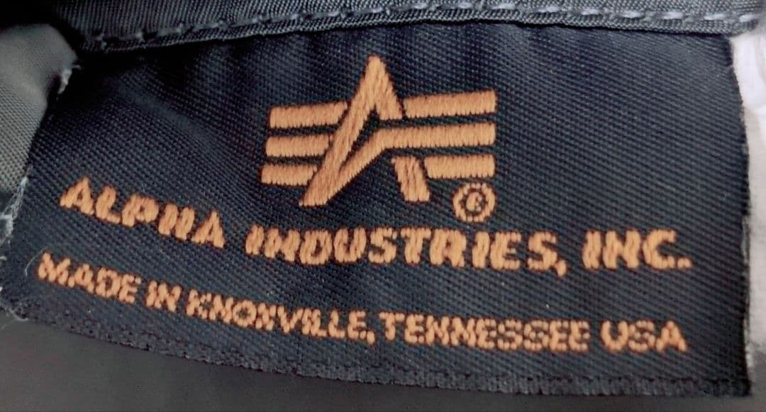USA製 90's ALPHA INDUSTRIES MA-1フライトジャケット