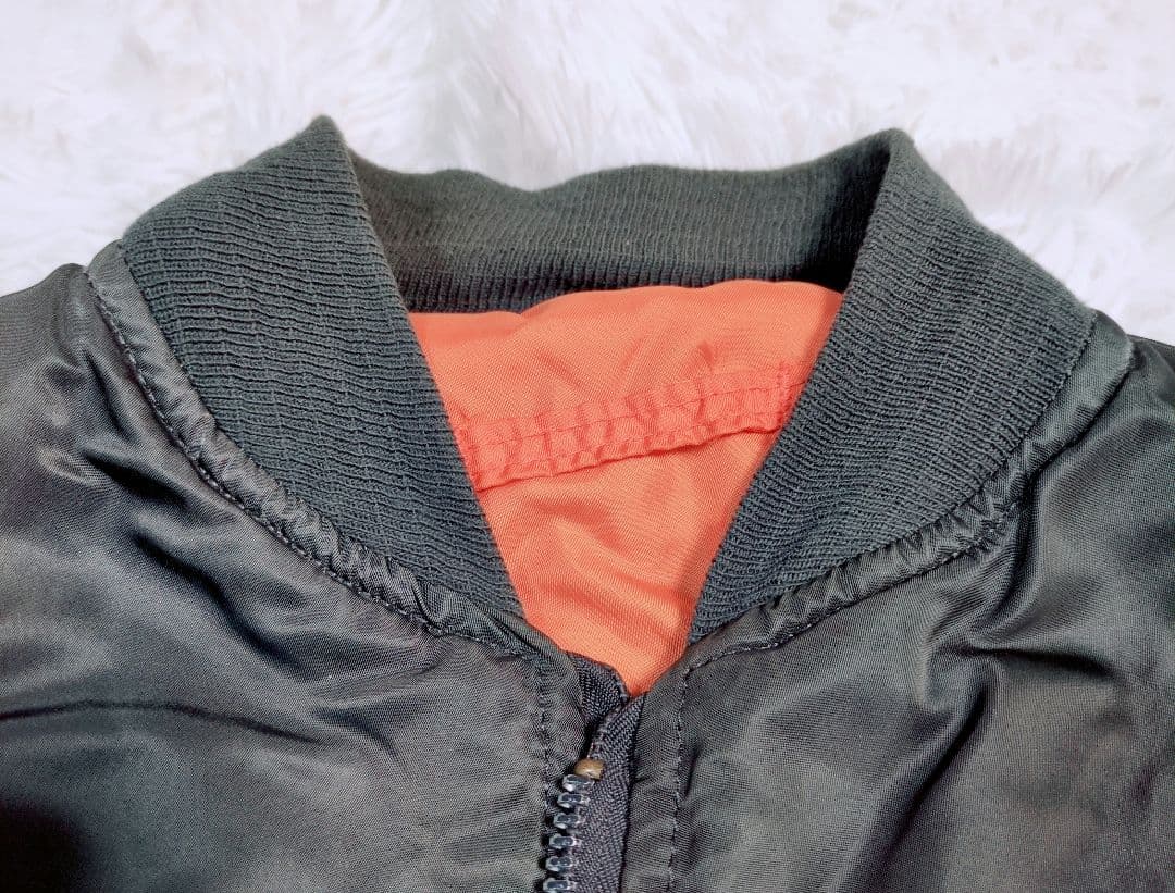 USA製 90's ALPHA INDUSTRIES MA-1フライトジャケット