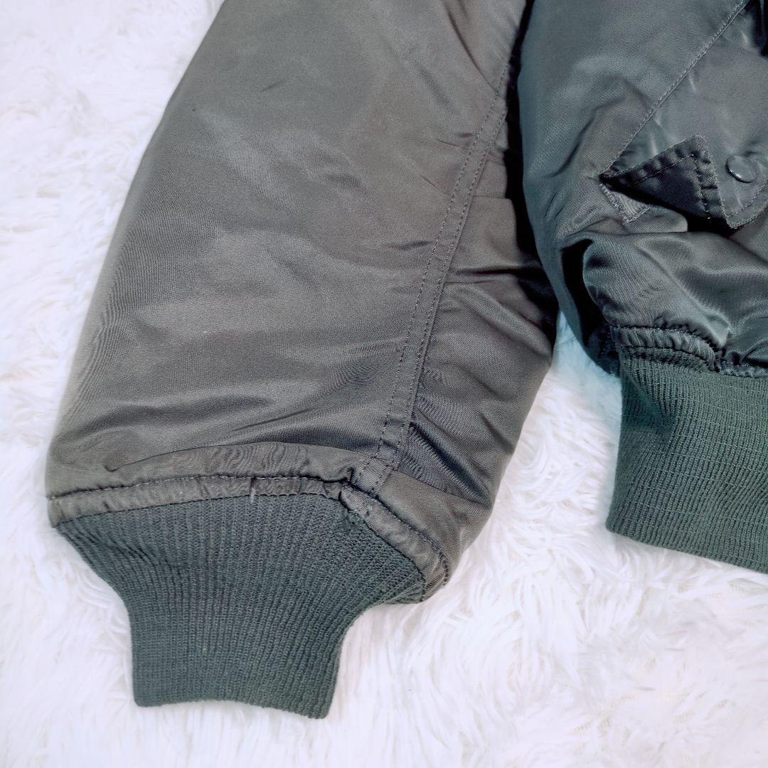 USA製 90's ALPHA INDUSTRIES MA-1フライトジャケット