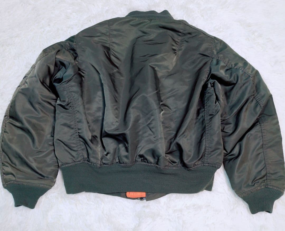 USA製 90's ALPHA INDUSTRIES MA-1フライトジャケット