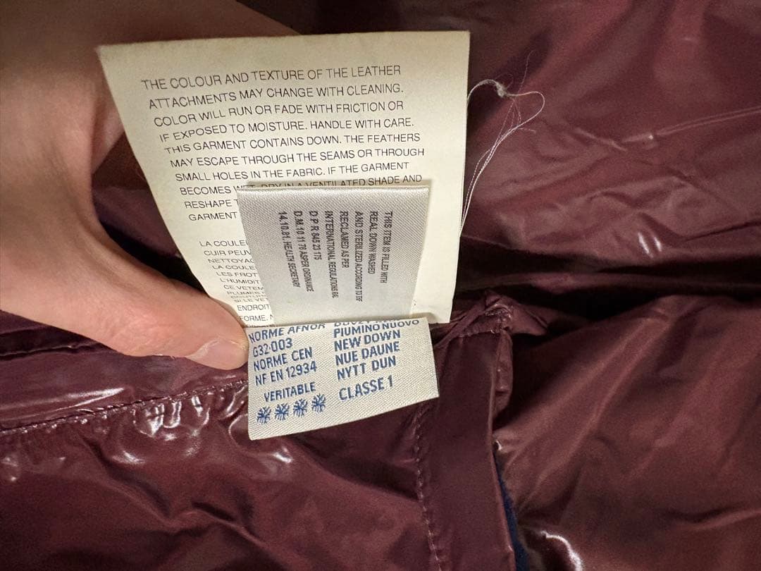 正規品　MONCLER ダウン　JUNYA モンクレール　サイズS