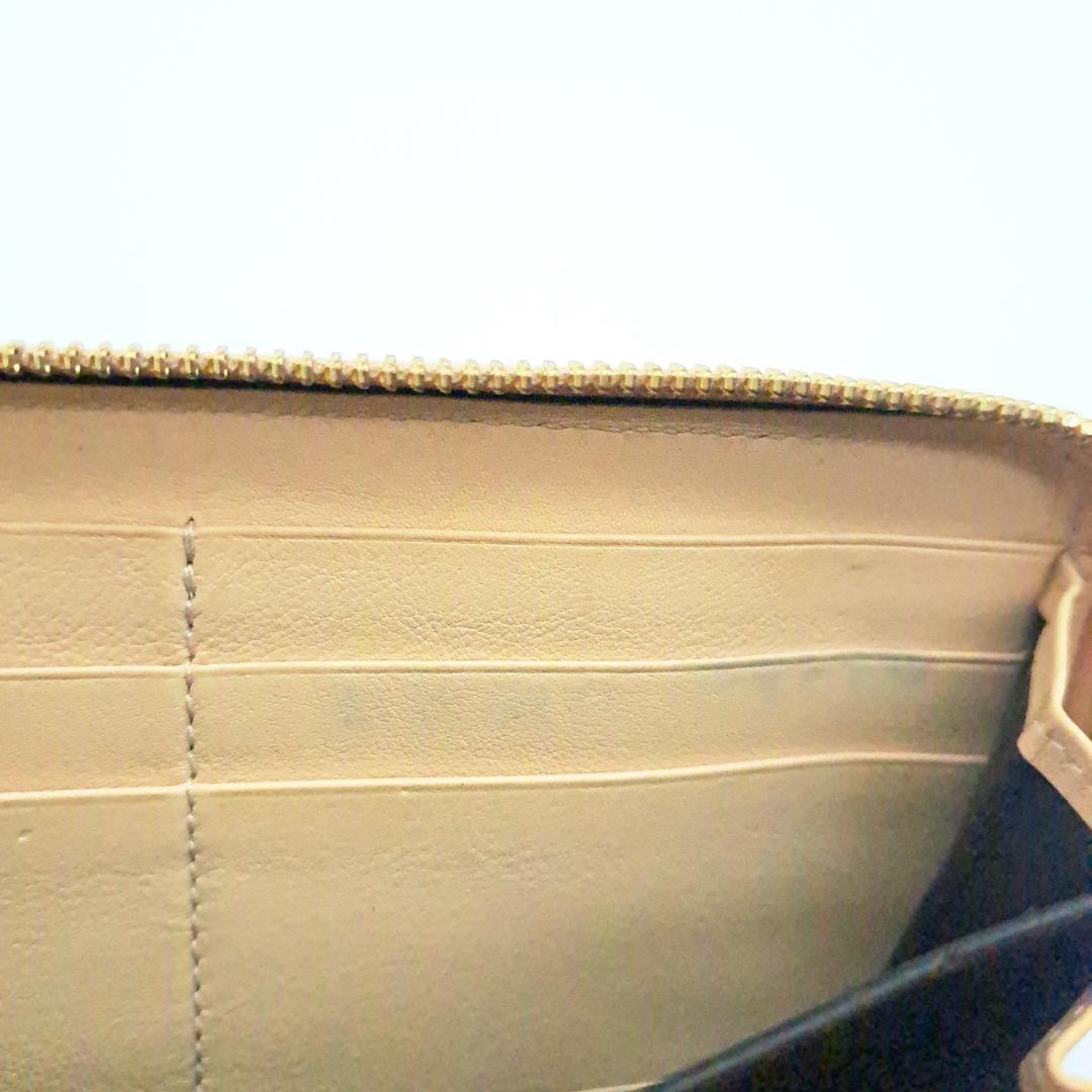 箱付き グッチ 長財布 ラウンドファスナー GG マーモント パイソン