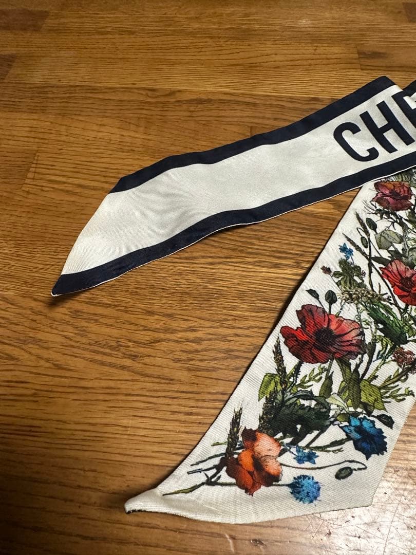 【最終値下げ】DIOR スカーフ　シルク　D-MILLEFIORI