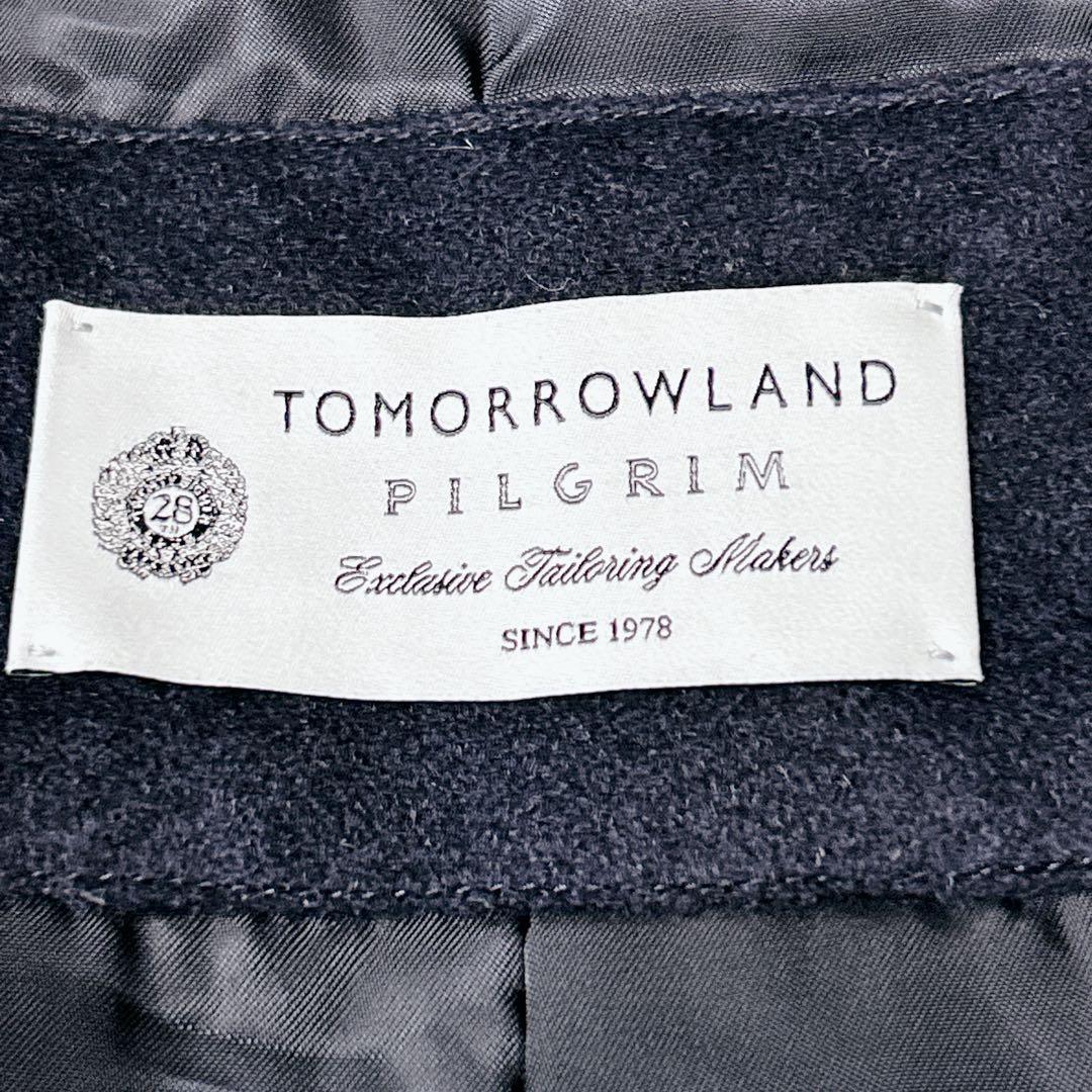 極上✨TOMORROWLAND PILGRIM カシミヤ　ステンカラーコート M