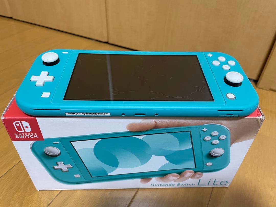 Nintendo Switch Lite ターコイズ 充電器➕ケース付き